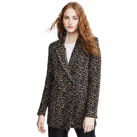 IRO wool blend Experience Shadow Coat FR40 - Picture 3 of 16